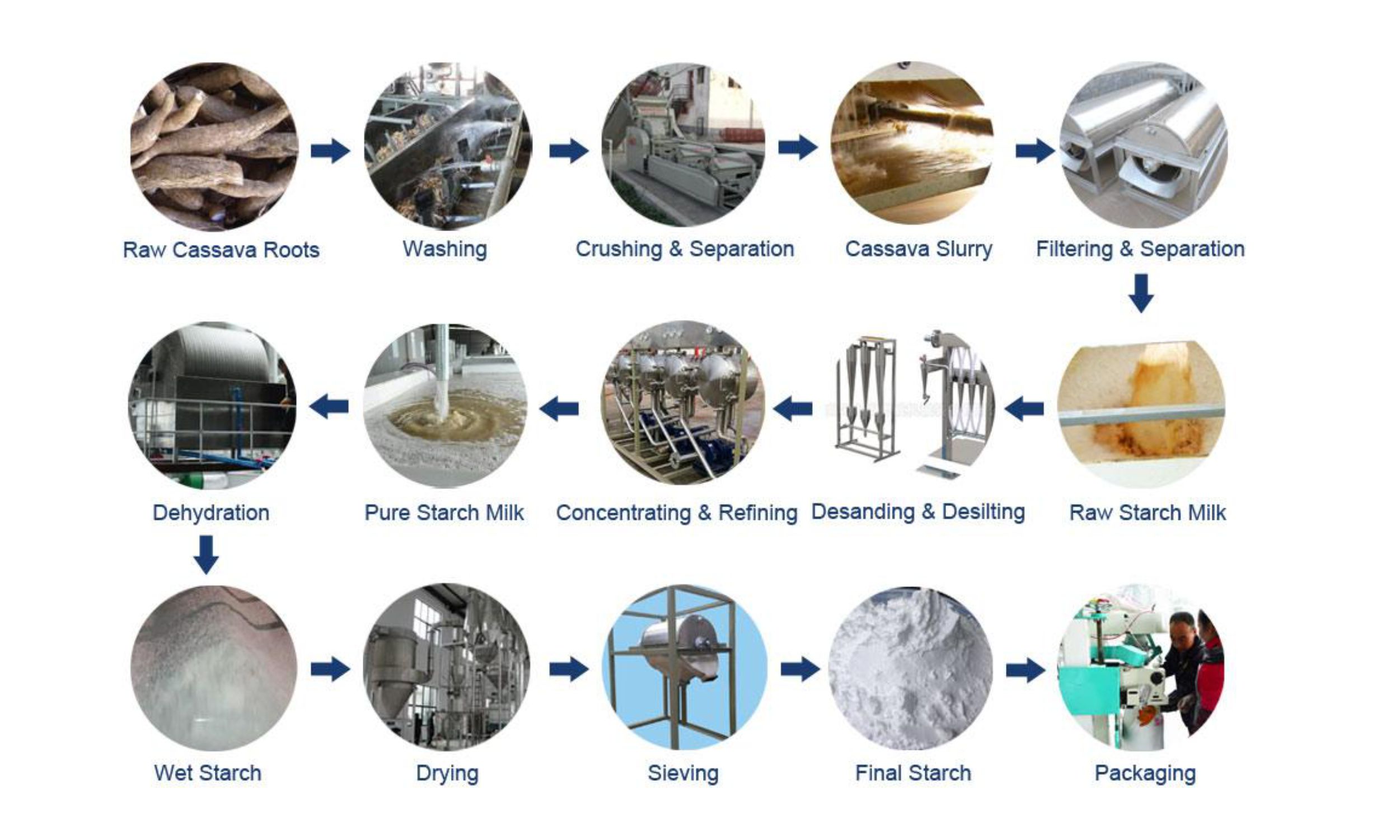 CASSAVA STARCH PRODUCTION